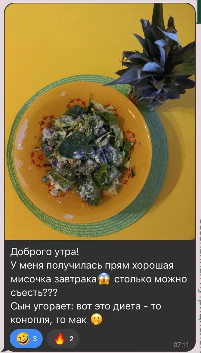 Скриншот отзыва участницы программы 19